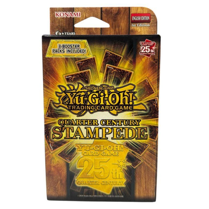 Yu-Gi-Oh! - Quarter Century Stampede Tuckbox (3 Pack)