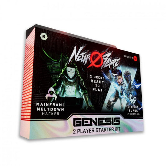 Neuroscape TCG: Genesis - 2-Player Starter Kit: Hacker/Cybernetic PRE ORDER (ETA 23/02/2026)