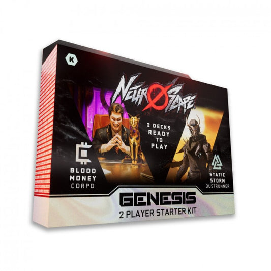 Neuroscape TCG: Genesis - 2-Player Starter Kit: Corpo/Dustrunner PRE ORDER (ETA 23/02/2026)