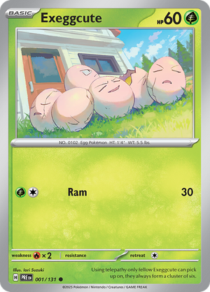 001. Exeggcute