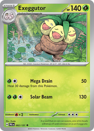002. Exeggutor