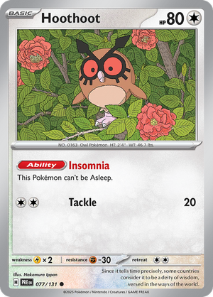 077. Hoothoot