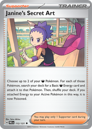 112. Trainer Supporter Janine's Secret Art